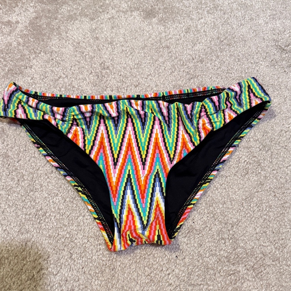 L*Space Multicolor Zigzag Bikini Bottom
